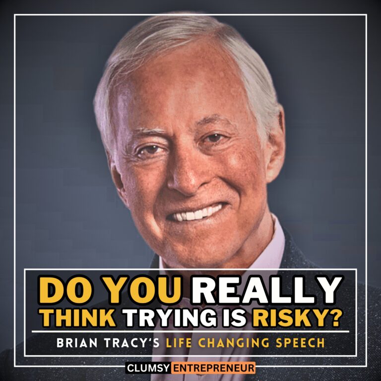 Do You Really Think Trying is Risky? Life Changing Short Motivational Speech | Speech will Make You Unstoppable!